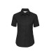 Ladies' Short Sleeve Tailored Oxford Shirt personnalisé