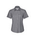 Ladies' Short Sleeve Tailored Oxford Shirt personnalisé