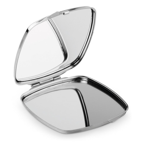 SHIMMER. Double miroir de sac à main en métal personnalisé