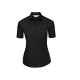 Ladies' Short Sleeve Classic Polycotton Poplin Shirt personnalisé