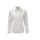 Ladies' Long Sleeve Classic Pure Cotton Poplin Shirt personnalisé