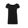 T-Shirt Femme Col Large vierge ou à personnaliser - Express et pas cher