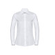 Ladies' Long Sleeve Tailored Herringbone Shirt personnalisé