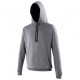Sweat à capuche bicolore "AWDIS" vierge ou à personnaliser