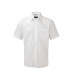 Men'S Short Sleeve Classic Polycotton Poplin Shirt personnalisé