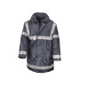 Parka bandes rétro réfléchissantes vierge ou avec votre logo