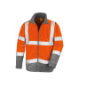 Veste micropolaire haute visibilité vierge ou avec votre logo