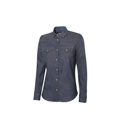 Chemise Stretch En Denim Femme personnalisé