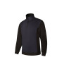 Sweat Bicolore Col Zippé vierge ou à personnaliser