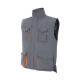 Gilet Matelassé Bicolore Multipoches personnalisé