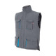 Gilet Matelassé Bicolore Multipoches personnalisé