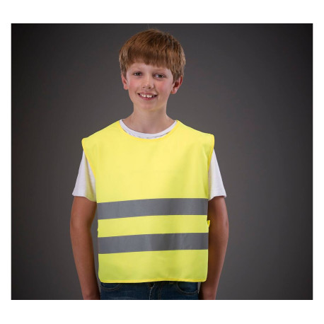 Chasuble enfant haute visibilité vierge ou avec votre logo
