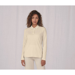 Polo femme manches longues 180 personnalisé