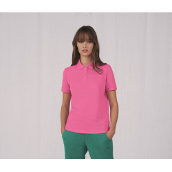 Polo femme 65/35 en polyester recyclé personnalisé