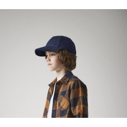 Casquette enfant 5 pans en coton organique personnalisé