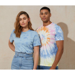 Tee-shirt unisexe tie-dye personnalisé