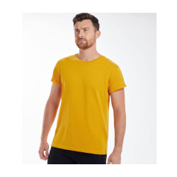 Tee-shirt homme manches roulées personnalisé