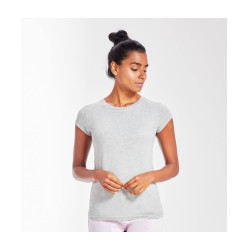 Tee-shirt femme manches roulées personnalisé