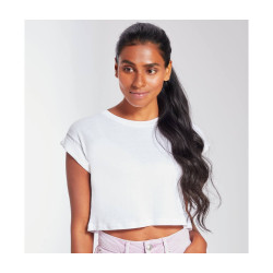 Tee-shirt court femme personnalisé