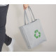 Sac Shopping En Coton Recyclé Avec Soufflet personnalisé