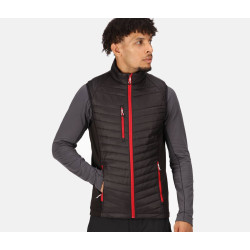 Bodywarmer bi-matière homme personnalisé