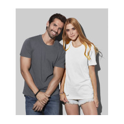 Tee-shirt col rond unisexe personnalisé