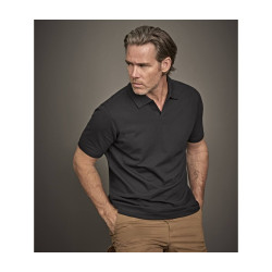 Polo stretch col V homme Bio personnalisé