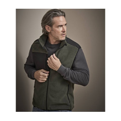 Bodywarmer épais avec empiècements renforcés personnalisé