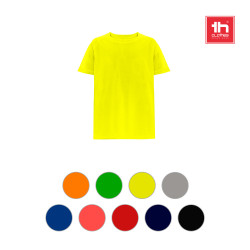 THC MOVE KIDS. T-shirt technique à manches courtes en polyester pour enfants personnalisé