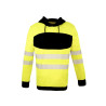 Sweat-shirt à capuche haute visibilité personnalisé