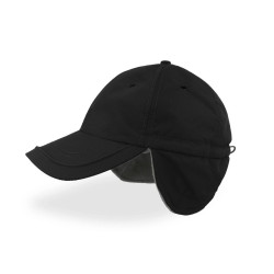 Casquette hiver en nylon et polaire recyclés personnalisé