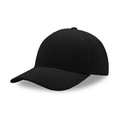 Casquette 6 pans en corduroy recyclé personnalisé