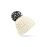 Bonnet avec pompon personnalisé