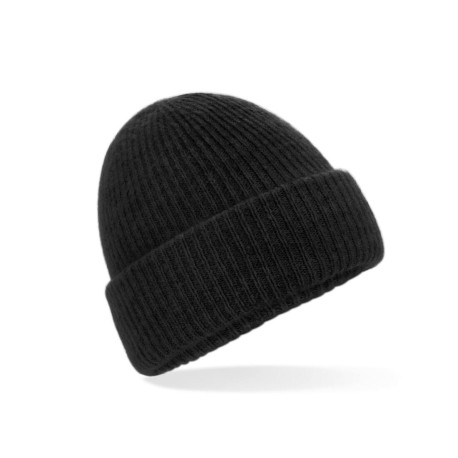 Bonnet en maille côtelée personnalisé