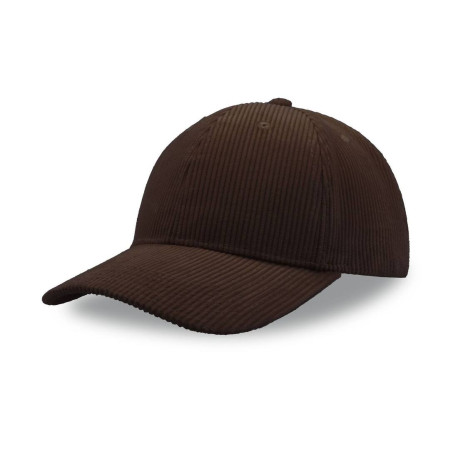 Casquette 6 pans en corduroy recyclé personnalisé