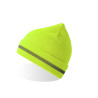 Bonnet haute visibilité en polyester recyclé personnalisé