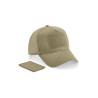 Casquette 5 pans avec patch amovible personnalisé