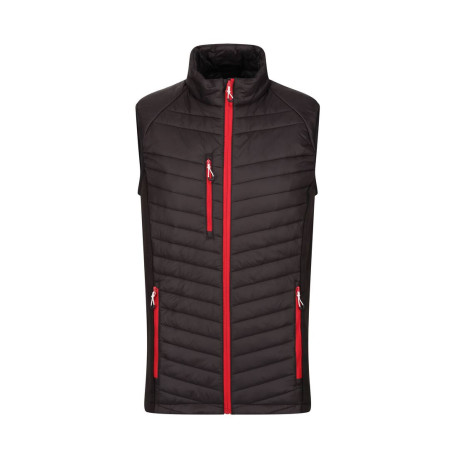 Bodywarmer bi-matière homme personnalisé