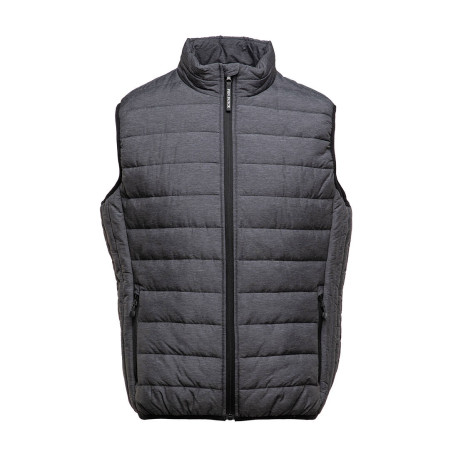 Bodywarmer homme en polyester recyclé personnalisé