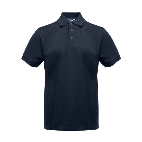 Polo avec boutons contrastés personnalisé
