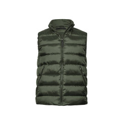 Bodywarmer léger en polyester recyclé personnalisé