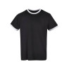 Tee-shirt bords côte contrastés personnalisé