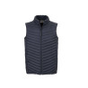 Bodywarmer matelassé en polyester recyclé personnalisé