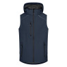 Bodywarmer en Softshell avec capuche personnalisé