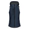 Bodywarmer femme en Softshell avec capuche personnalisé