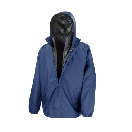 Veste 3-en-1 avec bodywarmer matelassé personnalisé