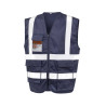 Gilet de sécurité en polycoton personnalisé