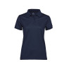 Polo femme en polyester recyclé personnalisé