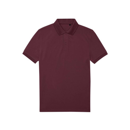 Polo homme 65/35 en polyester recyclé personnalisé