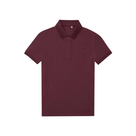 Polo femme 65/35 en polyester recyclé personnalisé
